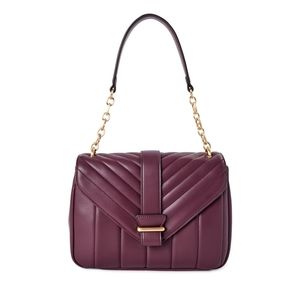 Plumish color shoulder bag